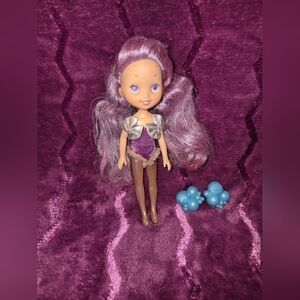 Vintage 1989 kenner bubble belles pearl Small doll